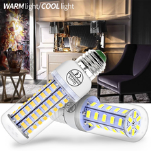 GU10 LED Corn Lamp E14 220V Bombilla Led E27 Corn Bulb 5730 SMD Led Candle Light Bulb For Home 24 36 48 56 69 72leds 3W Ampul 5W 2024 - buy cheap