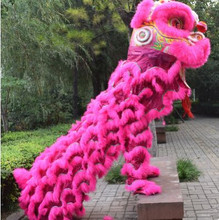 rose chinese lion costume chinese lion dance costume lion dancer costumes new year dancer festival supplies funny costumes 2024 - buy cheap