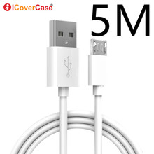 Кабель Micro Usb 3 м, 5 м, для UMIDIGI A3 Pro A3 A 3, чехол, USB зарядное устройство, сотовый телефон, аксессуары, кабель для зарядки и синхронизации данных 2024 - купить недорого