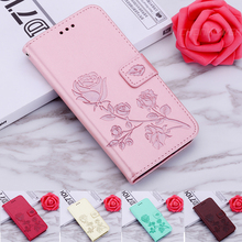 Розовый чехол-бумажник для Samsung Galaxy S7 Edge S8 S9 Plus J4 J6 J8 A6 A8 Plus A7 A9 2018 J3 J5 J7 A3 A5 2017 Grand Prime, чехол 2024 - купить недорого