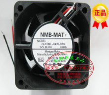 Novo NMB-MAT nmb 2410ml-04w-b69 6025 dc12v 3 linhas de rolamento de esferas ventilador de refrigeração 2024 - compre barato