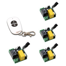 AC 220 V 1CH Controle Remoto Sem Fio Interruptor do Relé Módulo de Luz Da Lâmpada Lâmpada LED Interruptor Remoto Sem Fio Transmissor 315/433. 92 MHZ