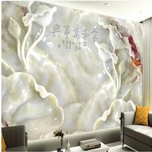 wellyu Custom large-scale murals of high-definition jade carving lotus home and all things frescoes backdrop wall  wallpaper 2024 - buy cheap