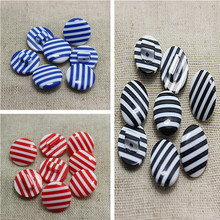 50Pcs/lot 15mm(24L) High Quality resin strip button 1 Hole Sewing Children Buttons,3 colors to choose 2024 - buy cheap