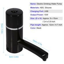 Dispensador de bomba eléctrica inalámbrico para coche, interruptor para beber, botella de agua, SDF-SHIP 2024 - compra barato