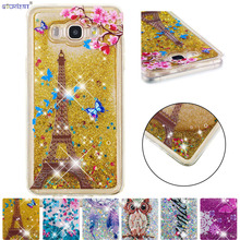 Bling Liquid Cover for Samsung Galaxy J7 2016 J76 On8 Cute Glitter Soft Silicone Bumper Case SM-J710FN/DS SM-J710F SM J710FN/DS 2024 - buy cheap