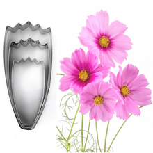 3pcs/set Persian chrysanthemum Petals Cake Mould Stainless Steel Fondant Cookie Cutters Cake Decorating Tools 2024 - buy cheap