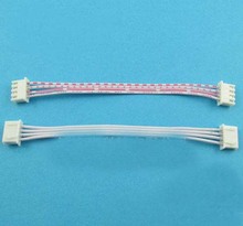 XH2.54 3P 10CM  100mmPlug shell Ribbon cable Double plastic shell double Red and white Ribbon cable 2024 - buy cheap