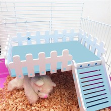 Jly Hamster Ladder Fence Toy Durable Rail Platform Pet Small Animal Mouse Toy hamster aisle 2024 - buy cheap