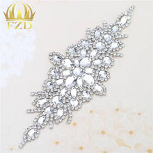 Aplique de pedras de cristal e cristais, aplique para vestidos de casamento, decorações, conjunto com 30 peças 2024 - compre barato