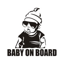 15.5*15.5cm Car Sticker Baby On Board Car Bumper Stickers and Decals Car Styling Decoration Door Body Window Vinyl Stickers 2024 - buy cheap
