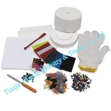 promotion fusing glass small microwave kiln kits(10pcs set) fusing art work 2024 - buy cheap