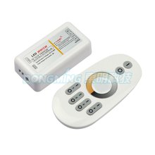 2.4G RF wireless Brightness color temperature led controller Adjustable led controller, Dual white 4-zone rf remote controller 2024 - buy cheap