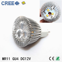 Dimmable Mr11 LED Light Bulb 35mm Diameter 3W 12V 450LM Bright Mini CREE LED Mr11 Spotlight Bulb GU4 LED Lamp Free Shipping 2024 - buy cheap