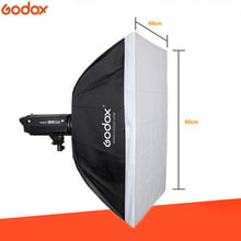 Godox-difusor suave para estudio de fotografía profesional, caja difusora reflectante con montaje Bowens, Flash estroboscópico, 24x24 pulgadas, 60x60cm 2024 - compra barato