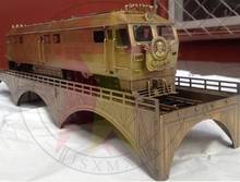Модель железного локомотивного поезда, модель орбитального динамического поезда, 1/48 масштаба, китайский Дунфэн, Мао зедонг 4D 2024 - купить недорого