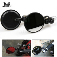 Universal 7/8 inch Rearview Mirror Motorcycle Handlebar end mirrors motor Aluminum alloy Side Mirrors For Honda Yamaha  BMW 2024 - buy cheap