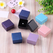 24Pcs Square Jewelry Box with Black Sponge Eco Friendly Jewelry Organizer Small Gift Storage Box For Ring Earrings Pendant 5x5cm 2024 - buy cheap