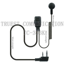 HYS TC-303 Earpiece In-ear earpiece for two way radio Earbud walkie talkie earphone for TK-2107 3107 3118 etc 2024 - buy cheap