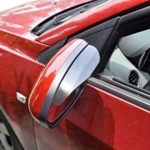 2 шт., для Kia Rio K2 Sportage Soul Mazda 3 6, для Lada Skoda, гибкое ПВХ зеркало заднего вида для автомобиля, Стайлинг автомобиля 2024 - купить недорого