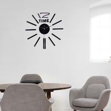 Creative Quartz DIY Wall Clock 3D Home Decor Watch Living Room Metal Fashion Acrylic Big Mirror Stickers 2024 - buy cheap