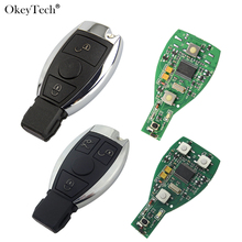 Okeytech-llave remota inteligente 315MHz/433MHz, 3 botones para Mercedes Benz Año 2000 +, compatible con NEC y BGA originales 2024 - compra barato