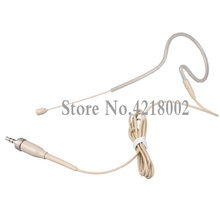 In Ear Microphone Portable Omnidirectional Wired Headset Pro Voice Audio Condenser Mic for 3.5mm Screw Lock Sennheiser System 2024 - buy cheap