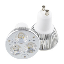 EPISTAR-bombilla LED GU10 regulable, 3x1w, 3W, blanco frío y cálido, 110V, 220V, 10 Uds. 2024 - compra barato