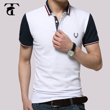 Original Short-Sleeve Cotton Polo Shirt England Style Male Turn-Down Collar Polo Shirt Slim Thin Polos Hombre Manga Corta Marca 2024 - buy cheap