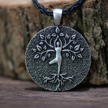 Langhong 1pcs Tree of Life Necklace Yoga pose and Tree Necklace For Men and Women 2024 - buy cheap