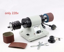 Leather polishing machine Belt leather edge burnishing machine only 220v New 2024 - buy cheap