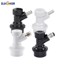 1/4'' Homebrew Beer Keg Connectors Ball Lock Keg Dispenser Disconnect Liquid Gas Connector Straight/Threaded Mouth Useful 2024 - buy cheap