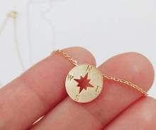 Gold Compass Necklace Choker Direction Necklace Women Jewelry Stainless Steel Chain Bijoux Femme Ketting Collares Mujer Birthday 2024 - buy cheap