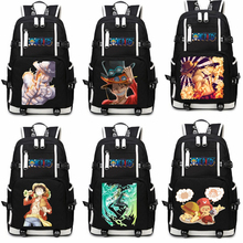 Adult Boy Girls Anime ONE PIECE Luffy Backpack/Shoulders Bag/ knapsack/computer/laptop backpack school bag 2024 - buy cheap