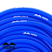 Mofe голубой 100% 10 м 4 мм силиконовый вакуумный шланг, черная вакуумная трубка для 2024 - купить недорого