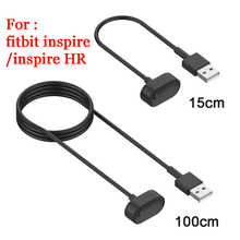 15cm/100cm USB Charging Cable for Fitbit inspire/ inspire HR Wristband Replacement Universal Line Fast Charger adapter 2024 - buy cheap