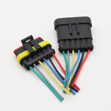 6 Pin способ герметичный водонепроницаемый Электрический провод Разъем набор авто разъемы с кабелем 2024 - купить недорого