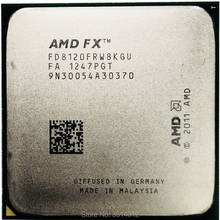 AMD FX-серия FX-8120 FX 8120 125 Вт 3,1 ГГц Восьмиядерный центральный процессор FD8120FRW8KGU разъем AM3 + 2024 - купить недорого