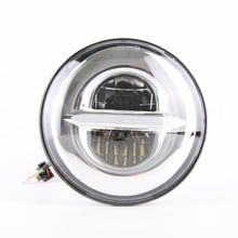 New style Chrome 5.75 Inch LED Headlight 5 3/4" led DRL 50W motorbike headlights for  Sportster 883 XL883 FXCW. 2024 - buy cheap