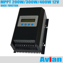 12V 200W 300W 400W MPPT Wind Solar Hybrid Buck Function Controller Free Software Monitor CE High Voltage Charging 2024 - buy cheap