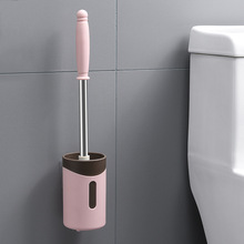 Pincéis e suportes de banheiro para limpeza, suporte criativo para pendurar na parede 3 cores 2024 - compre barato