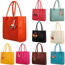 New Fashion Famous Designers Brand handbag sac a main femme de marque PU leather shoulder bag candy color flowers sac a main C 2024 - buy cheap