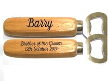personalize name role wooden engraved wedding Bottle Opener groomsman father of the groom thank you Gifts opener birthday gifts 2024 - buy cheap