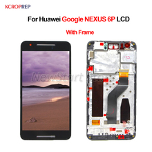 For Huawei Google NEXUS 6P LCD Display Touch Screen Digitizer Assembly 5.2" 100% New For Huawei Google NEXUS 6P lcd With Frame 2024 - buy cheap