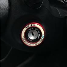 1Piece Luminous Car Ignition Key Ring Key Rings Sticker Case for Honda Vezel HRV HR-V FIT JADE New CRV Civic Odyssey Accessories 2024 - buy cheap