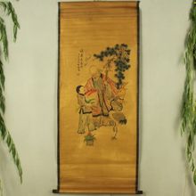 Изысканная Китайская античная коллекция имитация древнее предложение поздравительная фотография на день рождения 2024 - купить недорого