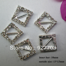 (CM29 10mm innner bar) 50 piezas hebilla de diamantes de imitación para tarjeta de invitación de boda 2024 - compra barato
