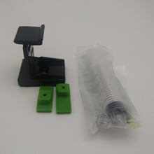 Vilaxh DIY инструмент для заправки СНПЧ с зеленой подкладкой с кольцом для Epson/HP/Canon/Lexmark струйный принтер с системой СНПЧ универсальные наборы для заправки чернил 2024 - купить недорого