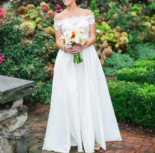 Vintage White Ivory Off Shoulder Dot Tulle Lace Bolero Jacket Cap Sleeve Bridal Wedding Shawl Custom Size 2024 - buy cheap