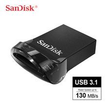 SanDisk Original Ultra Fit USB 3.1 Flash Drive 256GB 128GB 64GB 32GB 16GB 130MB/s Pendrive High Speed USB 3.0 USB Stick 2024 - buy cheap